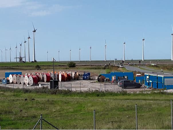 schot rijplaten opslagdepot eemshaven