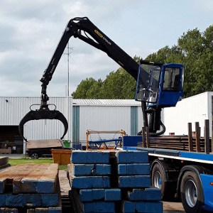 schot draglineschotten verhuur met kraan